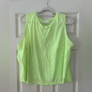 NWOT Athleta neon tank top 3X